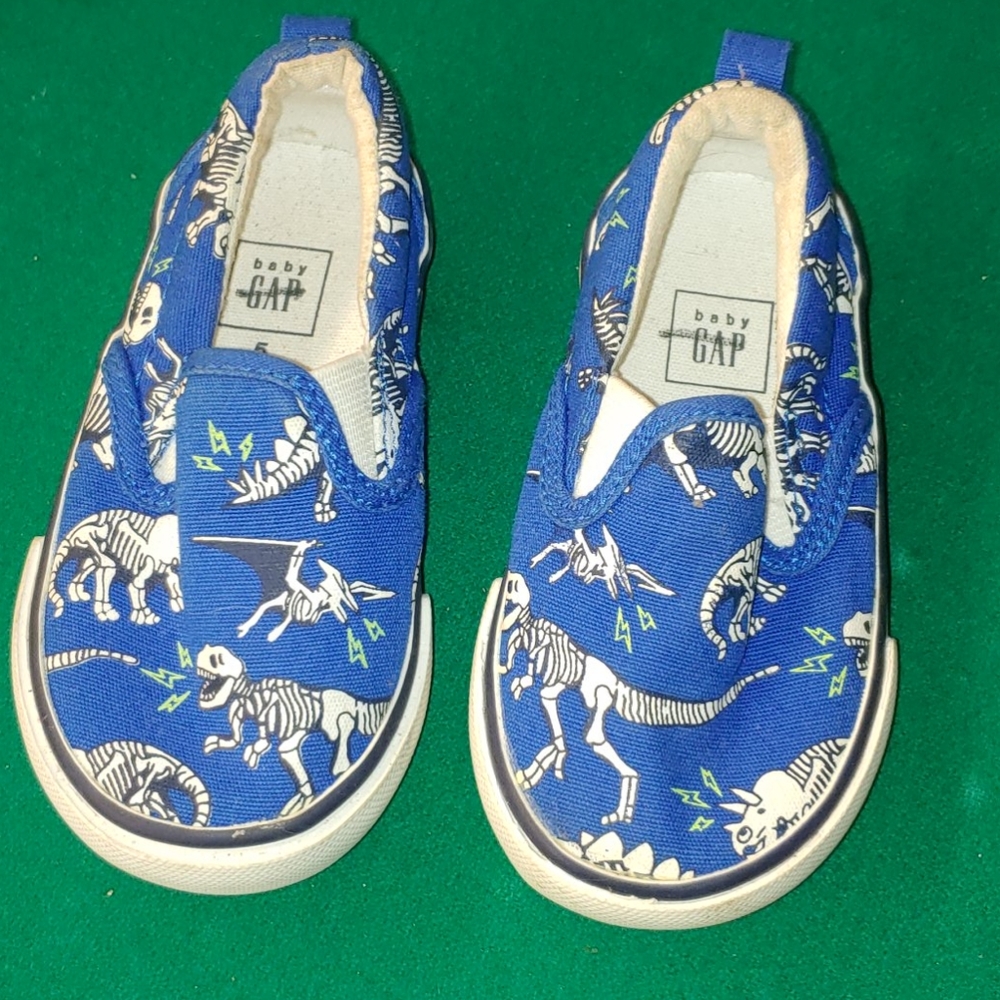 Dinosaur Skeleton Slide Rubber Slip-on Shoes Gap